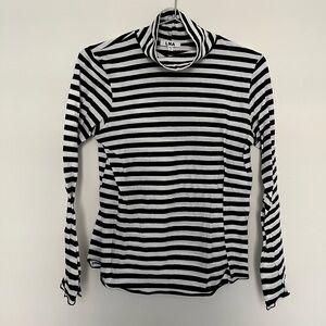 LNA lightweight striped turtleneck S